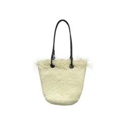 Baby Basket with Frayed border