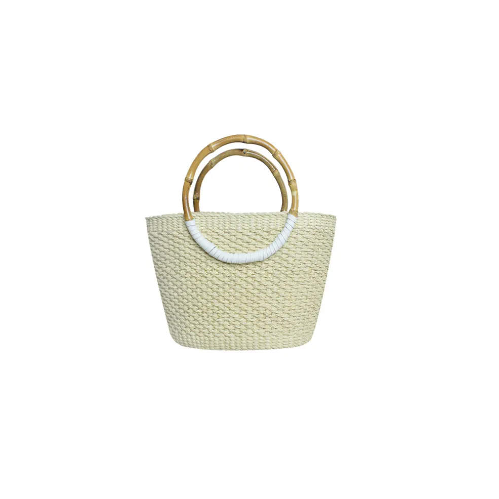 Bamboo mini tote