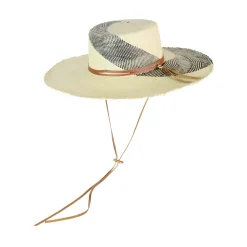 Caracol Frayed Cordovan Long Brim Hat