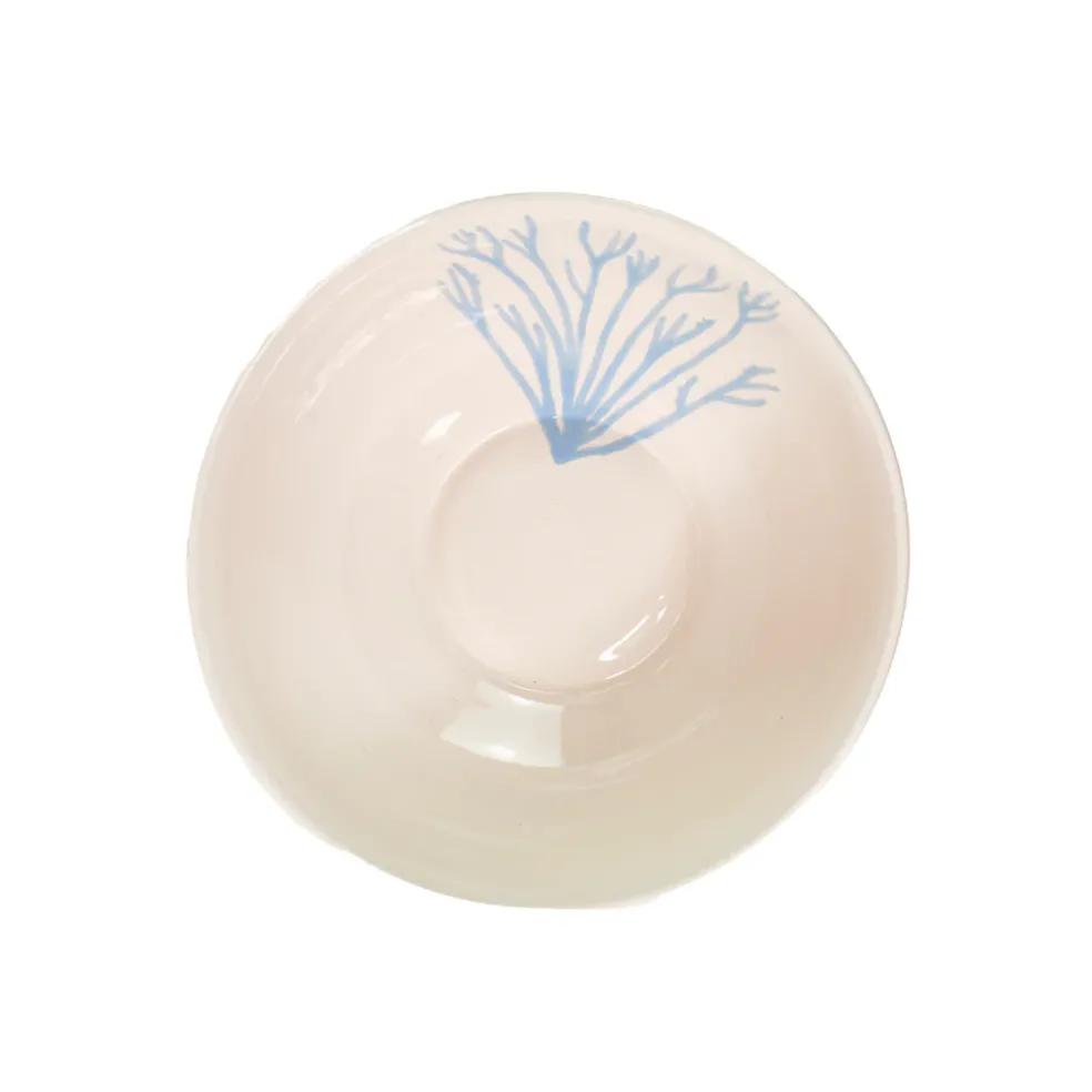 Ceramic Salad Bowl "Corales de la Isla" (Set of 2)