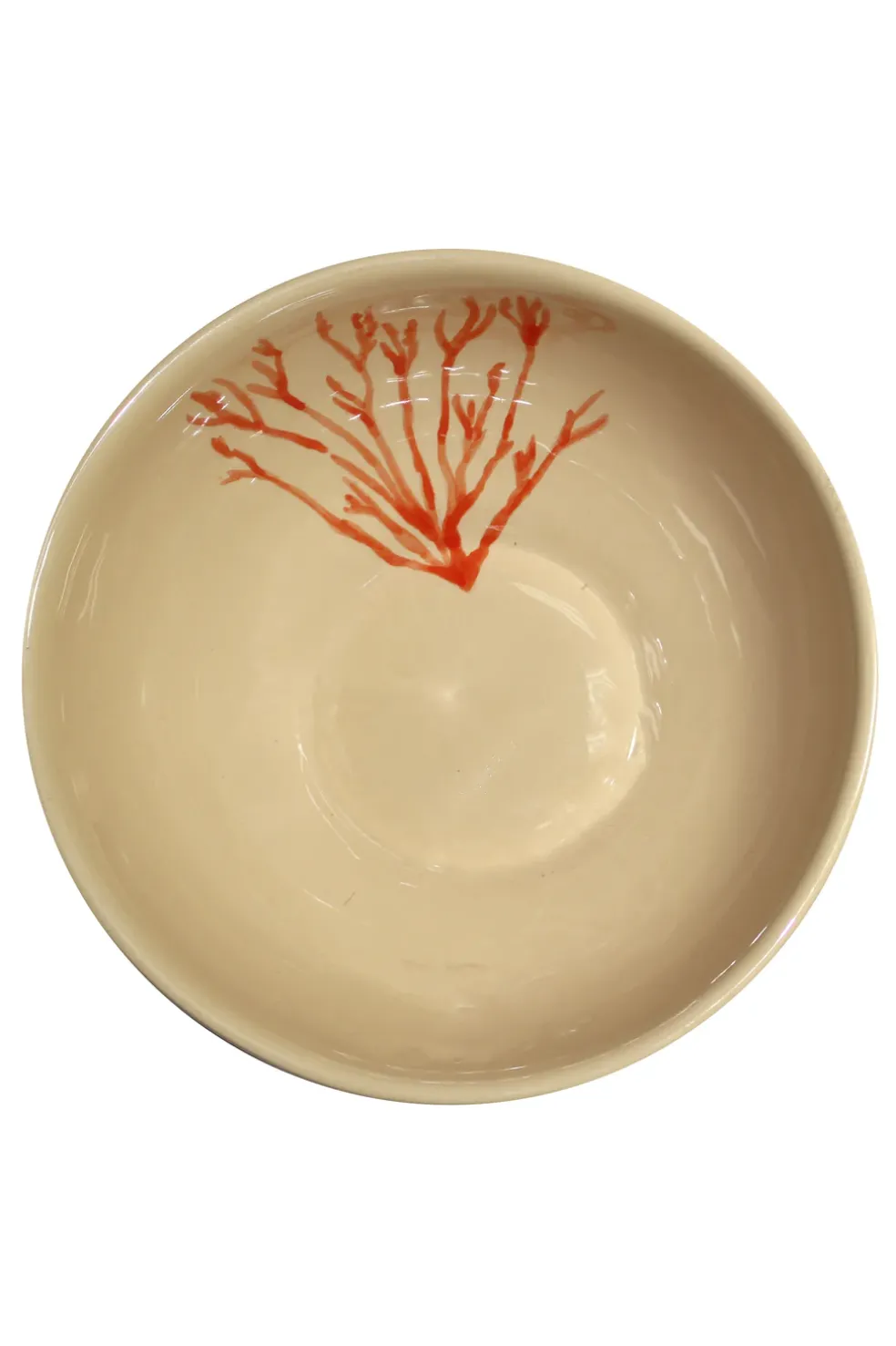 Ceramic Salad Bowl "Corales de la Isla" (Set of 2)
