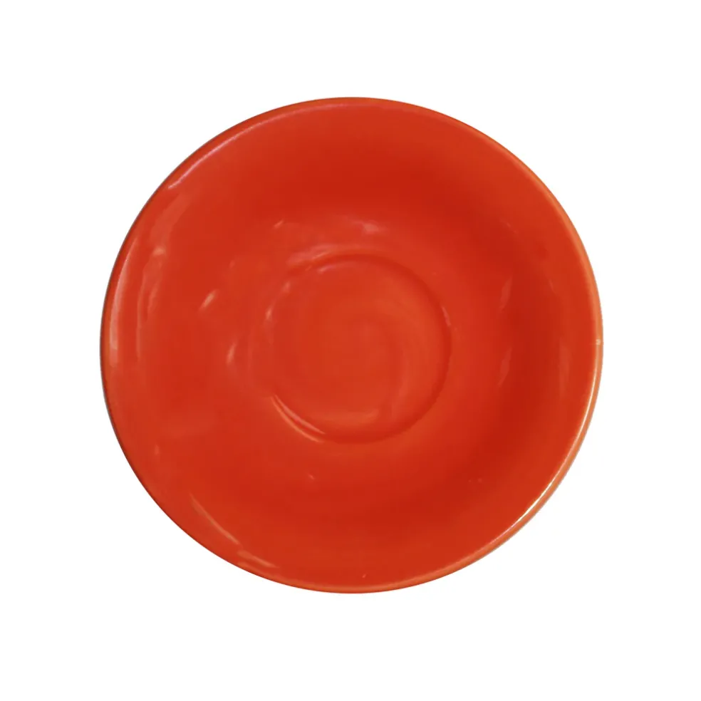 Ceramic Tea Cup & Tea Plate "Corales de la Isla" (Set of 4)