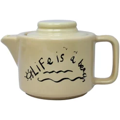 Ceramic Teapot “Life is a Beach” (Set of 2)
