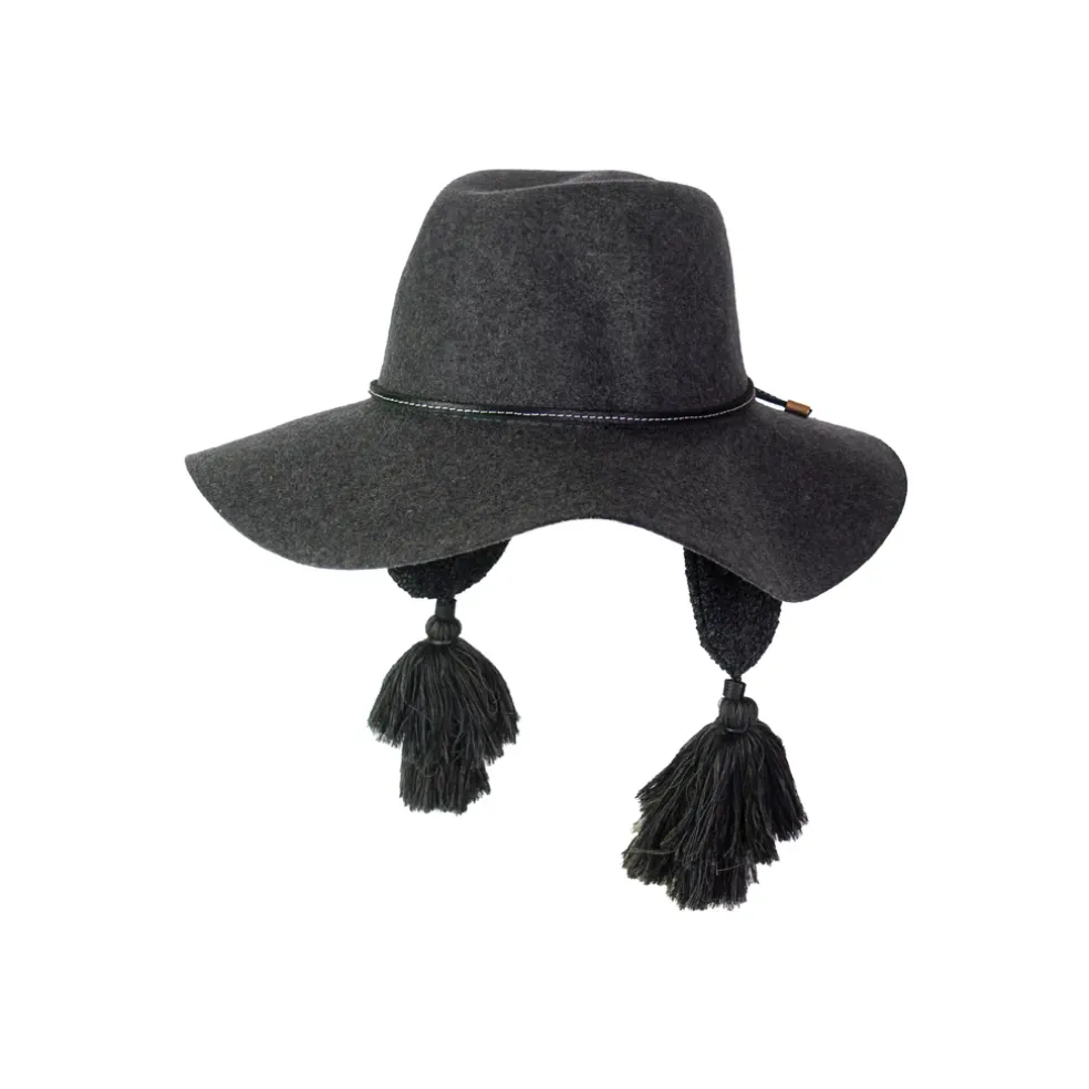 Classic Long Brim Felted Hat