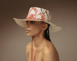 Cordovan Hat Long Brim