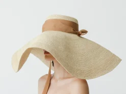 Crochet Extra Long Brim Glamour Hat