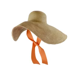 Crochet Glamour Hat with Grosgrain Ribbon