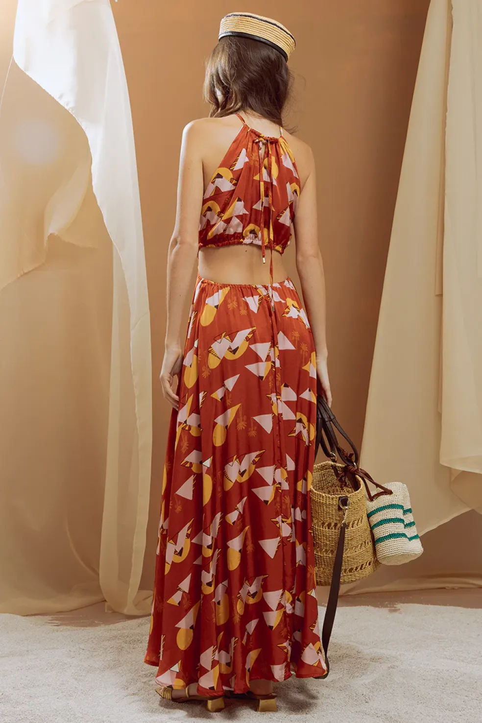 Cut Out Maxi Dress