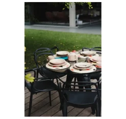 Deep Dish “Conchas de la Isla Cream” (Set of 4)