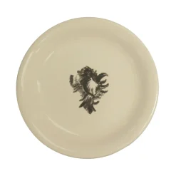 Dessert Plate “Conchas de la Isla Cream” (Set of 4)