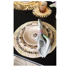 Dessert Plate “Conchas de la Isla Cream” (Set of 4)