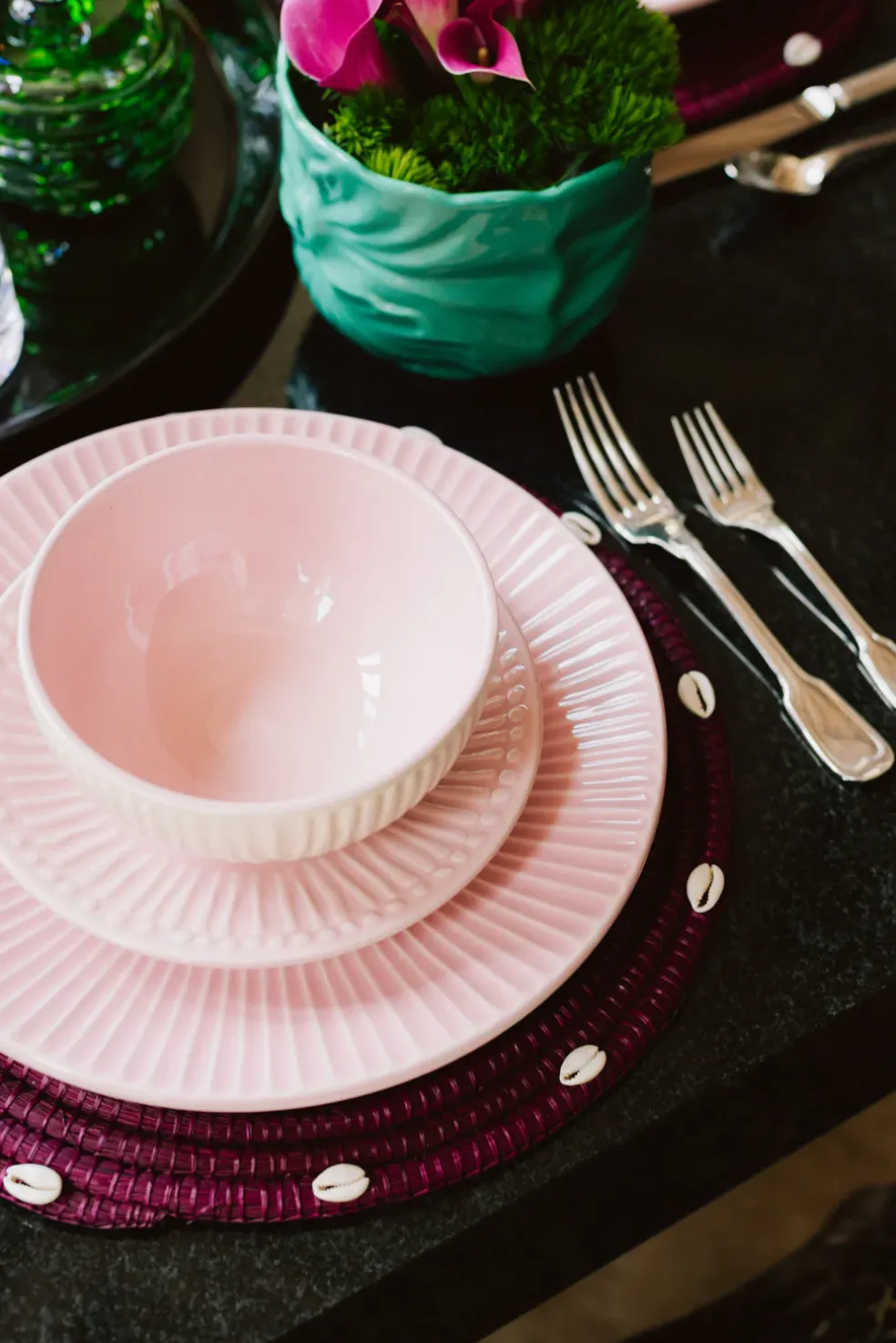 Dessert Plate “Waves” (Set of 4)