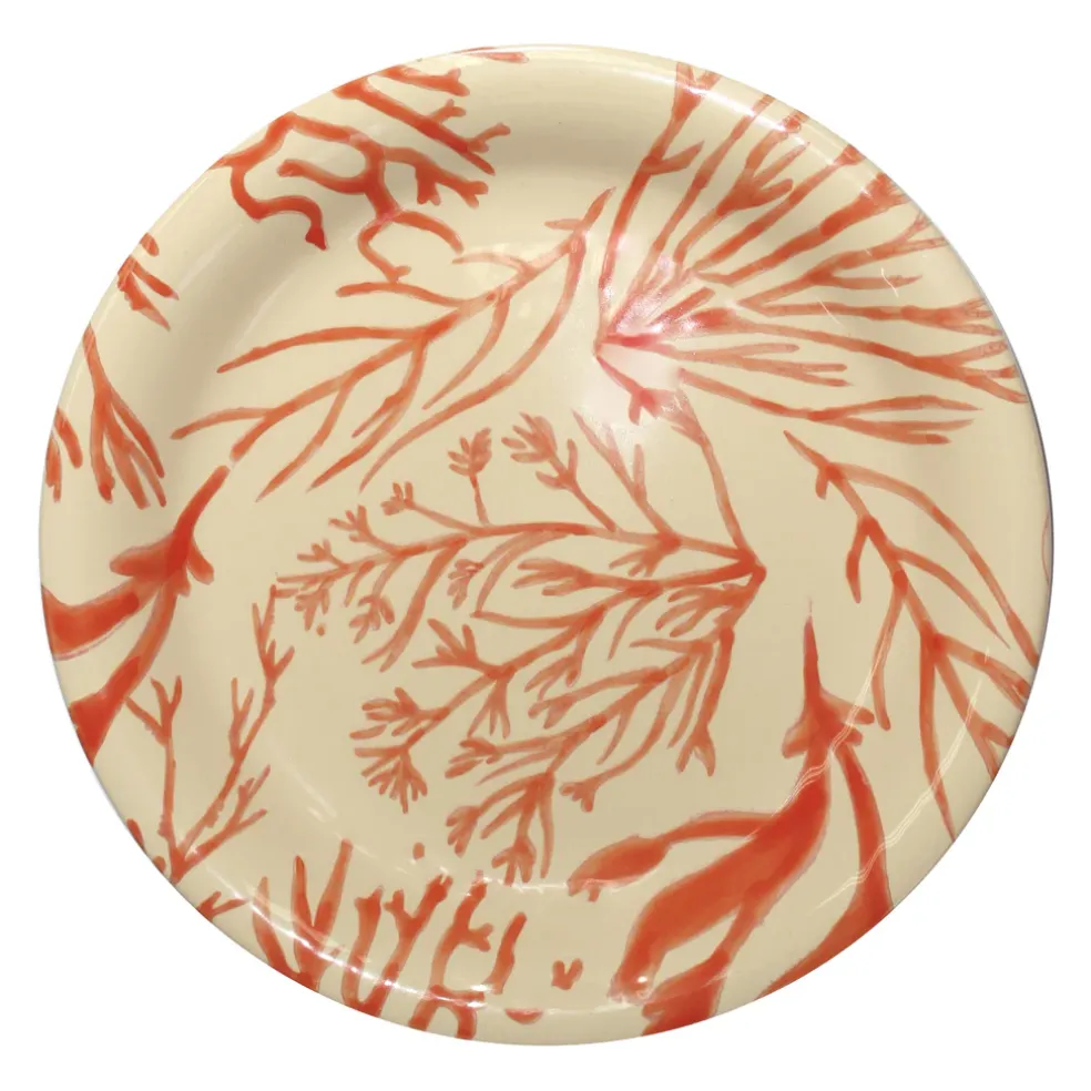 Dinner Plate “Corales de la Isla” (Set of 4)