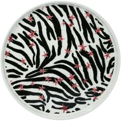 Dinner Plate “Estrellas y Zebra”