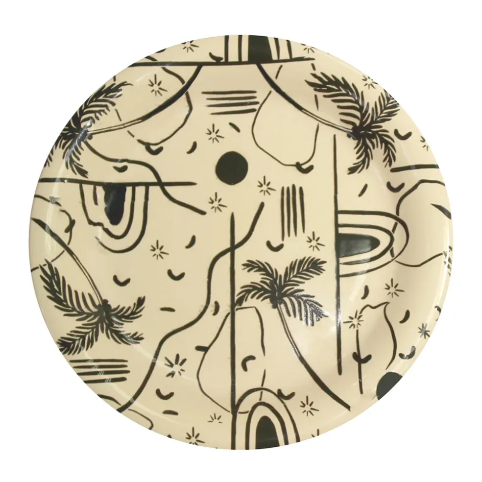 Dinner Plate “Trazos Sicilia” (Set of 4)