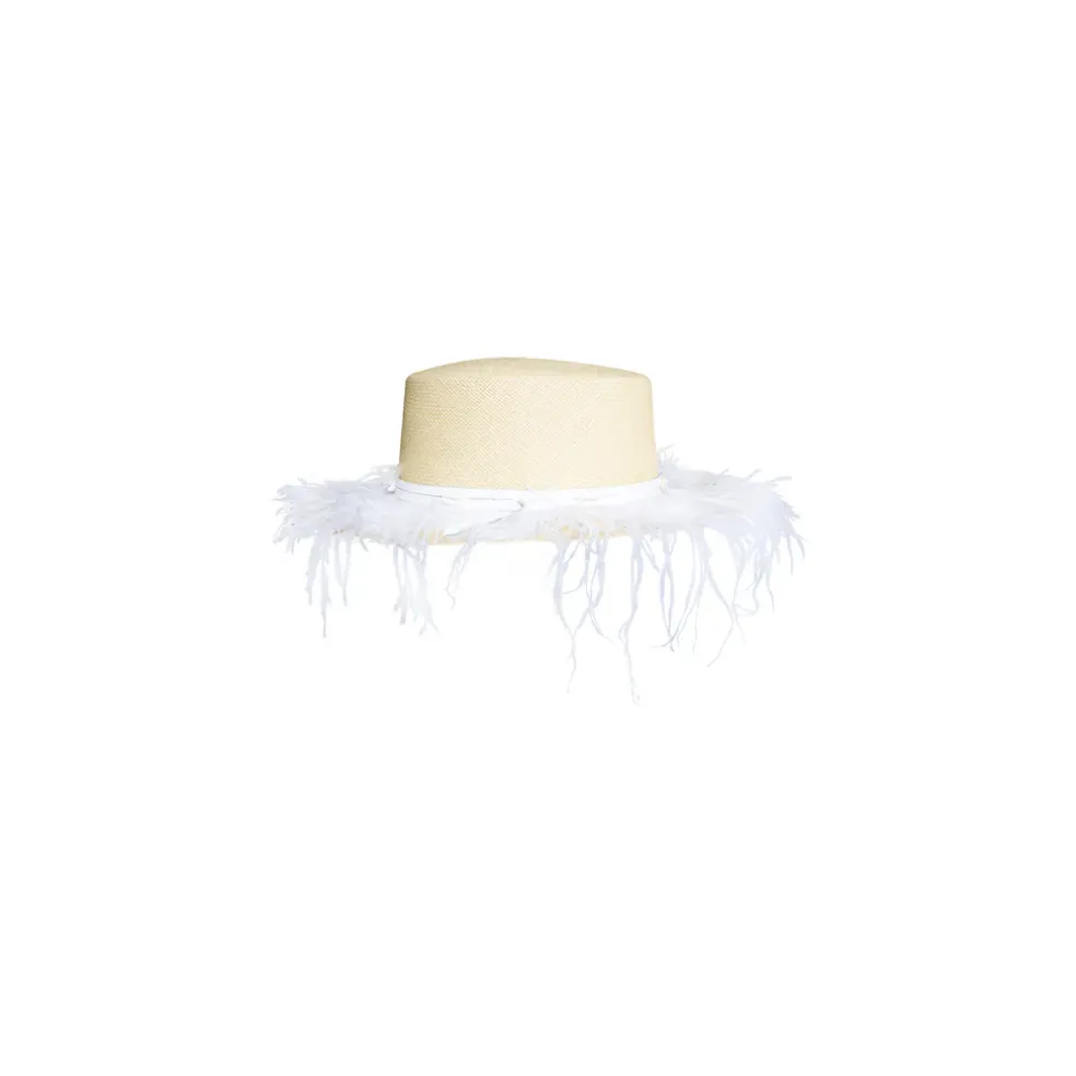 Feathered Cordovan Hat