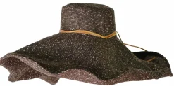 Flexible Lady Ibiza hat in tweed fabric