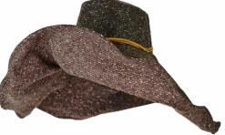 Flexible Lady Ibiza hat in tweed fabric