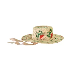 Flowers Hippie Long Brim Crochet