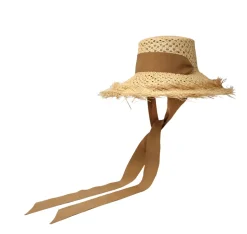 Frayed Lamp Shaped Hat