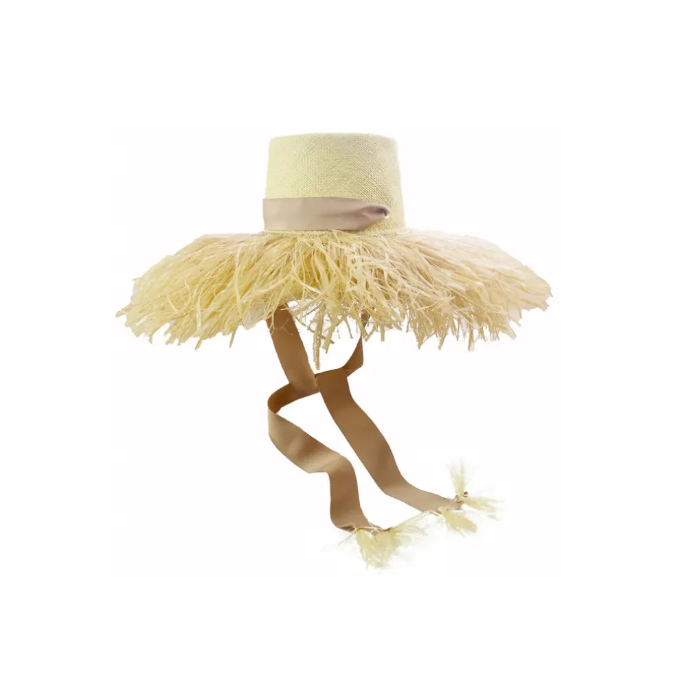 Frayed Lampshade with Extra Frayed details