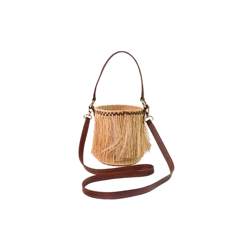Frayed Mini Bucket