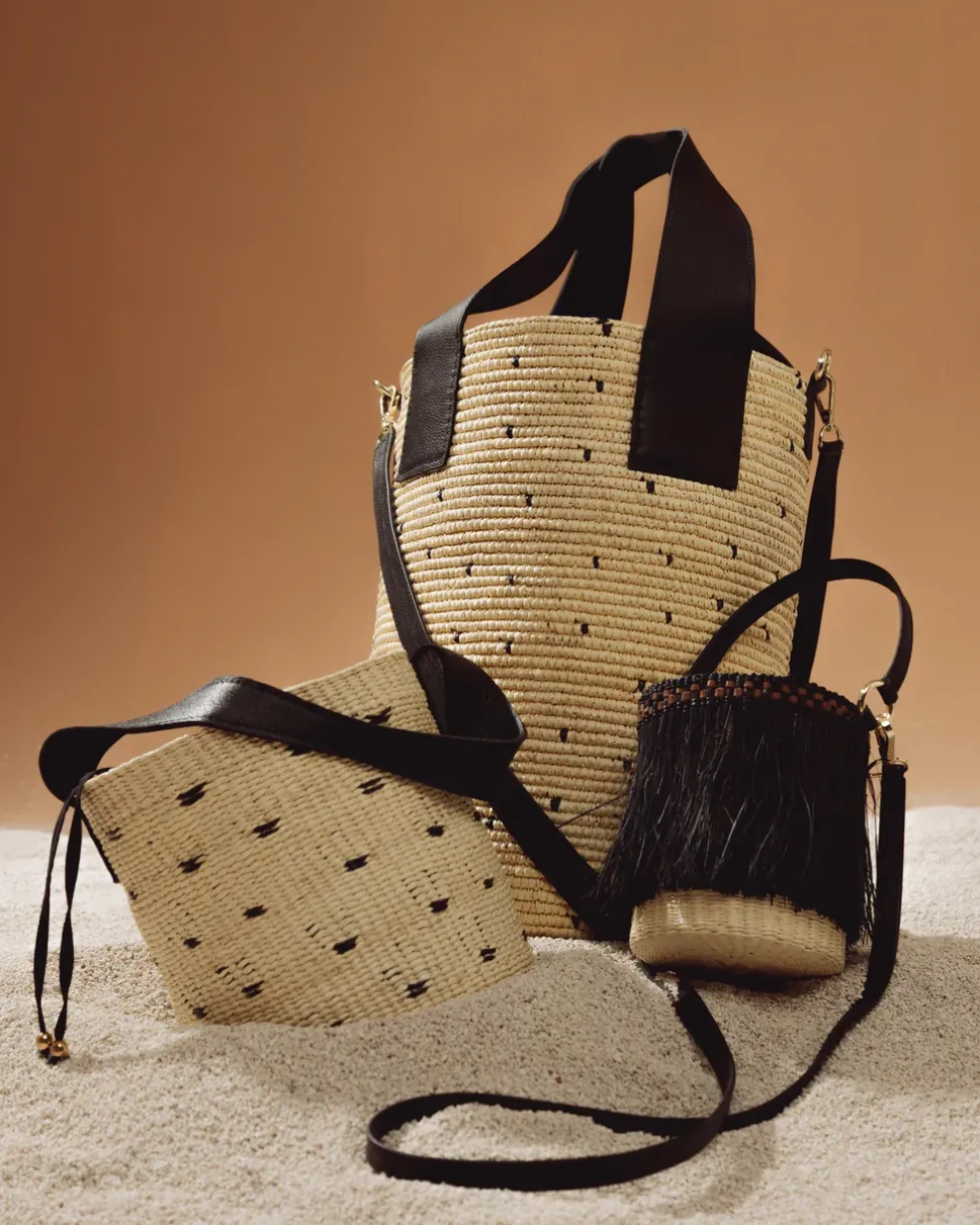 Frayed Mini Bucket