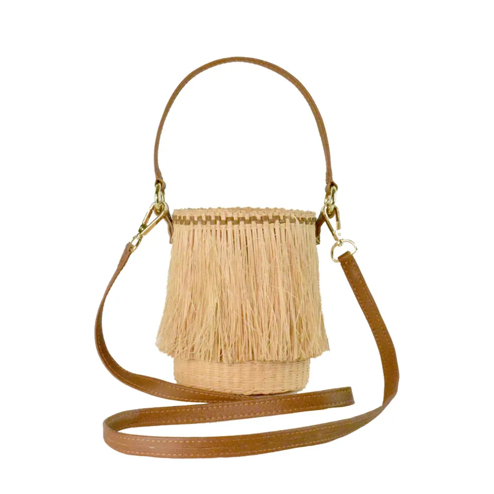 Frayed Mini Bucket