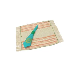 Frayed Rectangular Placemat