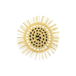 Frayed Round Coaster (Set of 4 units)