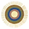 Frayed Round Placemat (Set of 2 units)
