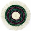 Frayed Round Placemat (Set of 2 units)