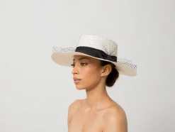 Glamour Long Brim Cordovan Hat