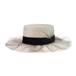 Glamour Long Brim Cordovan Hat