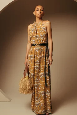 Halter Maxi Cover up