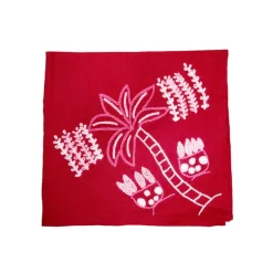 Hand Embroidered Linen Napkin (Set of 4)