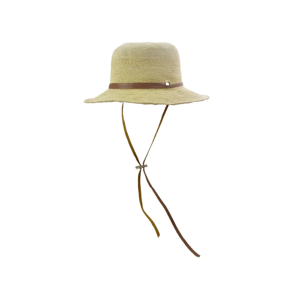 Hippie hat with Leather band