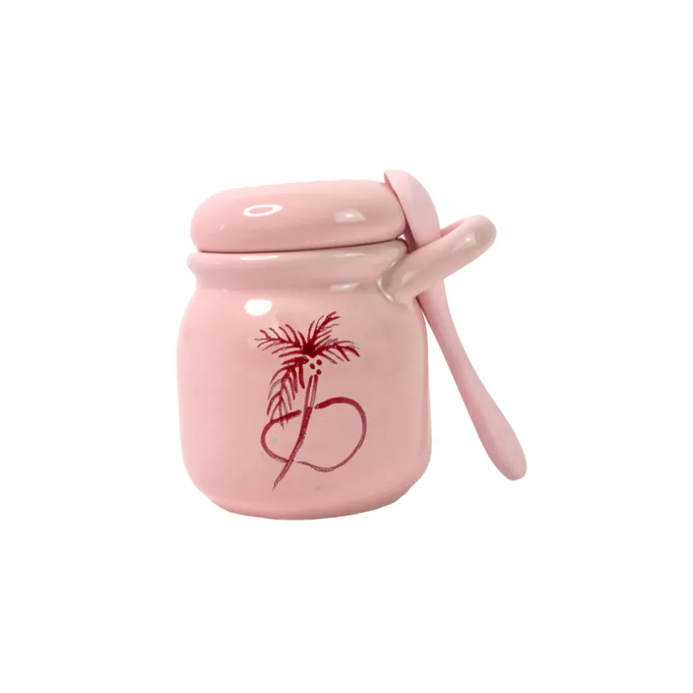 Jar & Spoon "Trazos Sicilia" (Set of 2)