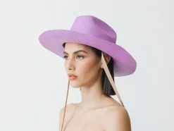 Llano Texas Long Brim With Ribbon and Leather Band