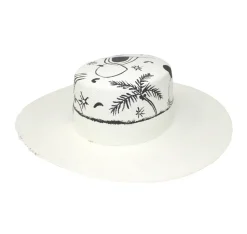 Long brim cordovan