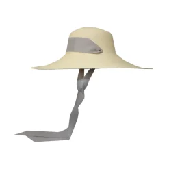 Low Crown Extra Long Brim Cordovan With Adjustable Ribbon