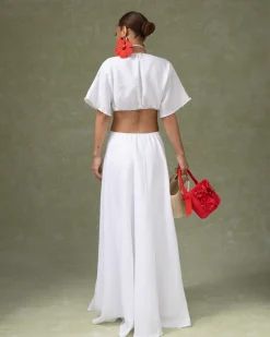 Maxi Cut Out Body Maxi Dress