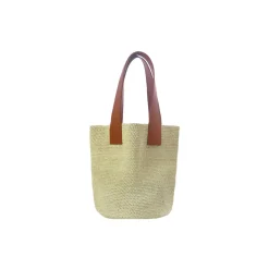 Medium "El viajero” Woven Straw Bag