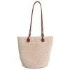 Medium "El Viajero” Woven Straw Bag