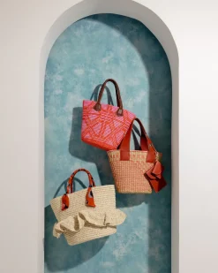 Medium Straw Tote