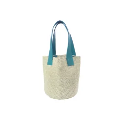 Mini "El Viajero" Woven Straw Bag