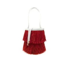 MINI FRAYED BUCKET BASKET