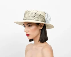 Open Weave Cordovan Hat