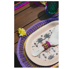 Oval "Pasteles" Coaster (Set of 4 units)