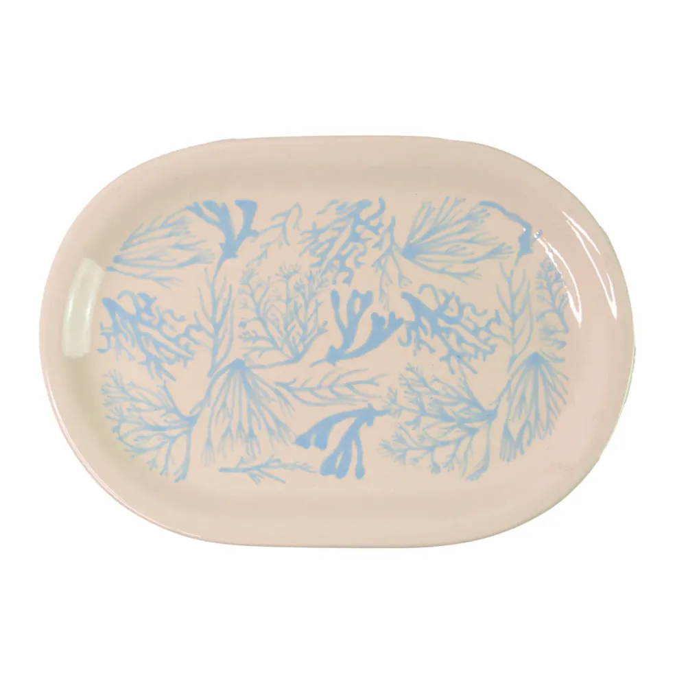 Oval Platter “Corales de la Isla” (Set of 2)